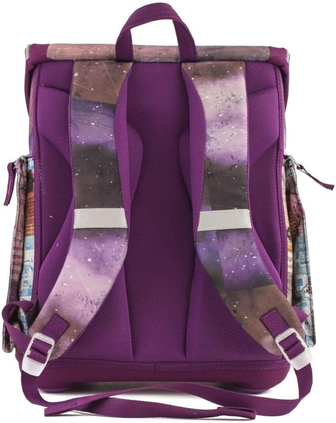 Anekke Ergo Schulranzen/Ergonomic Backpack FIDLOCK Rucksack 18AN-901-BA-F, 42 cm, 23 L, Balerina