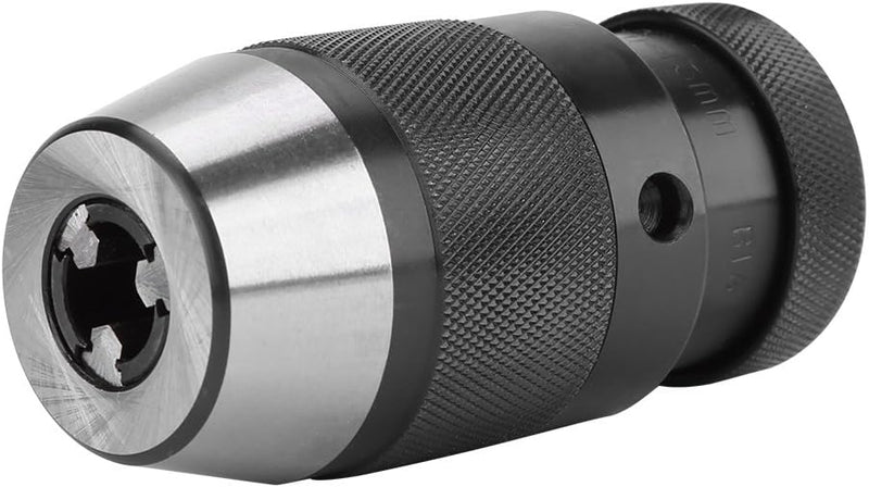 Bohrfutter, 1/2"Schaft Stahl Chuck Quick Connect Adapter für B16 Selbst-Anziehen Keyless Bit Chuck D