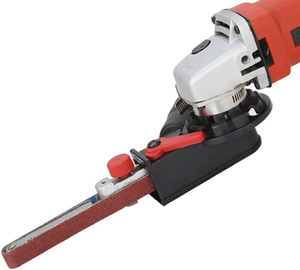 VISLONE Multischleifer, Schleifmaschine für Holz Mini DIY Sander Schleifbandadapter für 115mm 4,5 "u