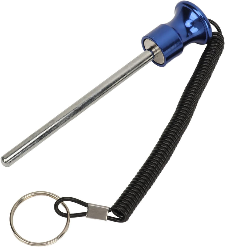 Topyond Magnetischer Gewichtmaschinenstift 8 x 125 mm, magnetischer Gewichtsstapelstift mit Zugseil,