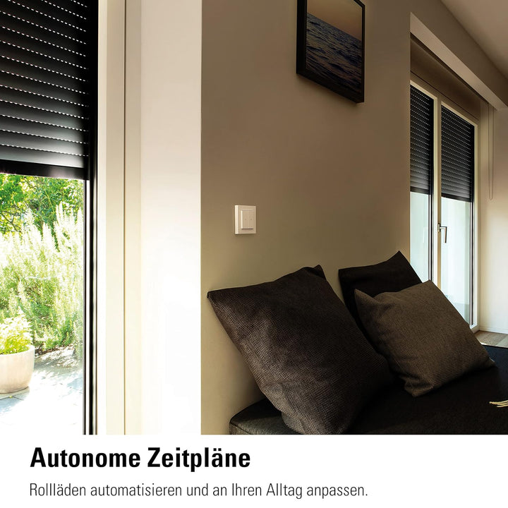 Eve Shutter Switch – Smarte Rollladensteuerung mit integrierten Zeitplänen, Adaptive Beschattung, Si