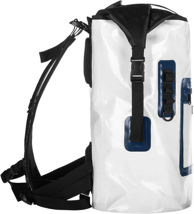 anndora Tarpaulin Rucksack 35 Liter Outdoor Rucksack wasserdicht - Weiss Weiss - 35 Liter, Weiss - 3