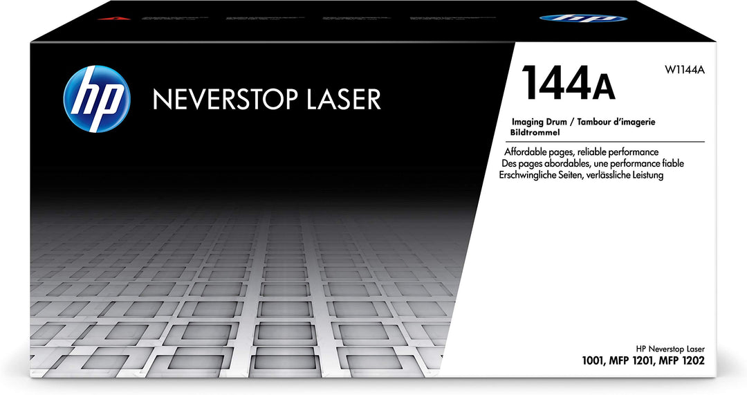 HP 144A (W1144A) Schwarz Original Neverstop Laser-Bildtrommel für HP Neverstop Laserdrucker, Extra l