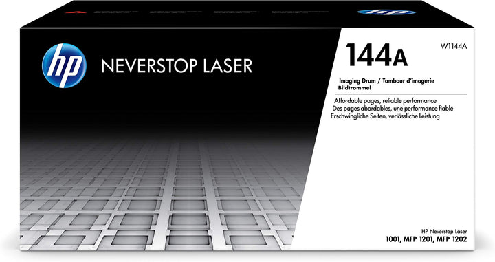 HP 144A (W1144A) Schwarz Original Neverstop Laser-Bildtrommel für HP Neverstop Laserdrucker, Extra l