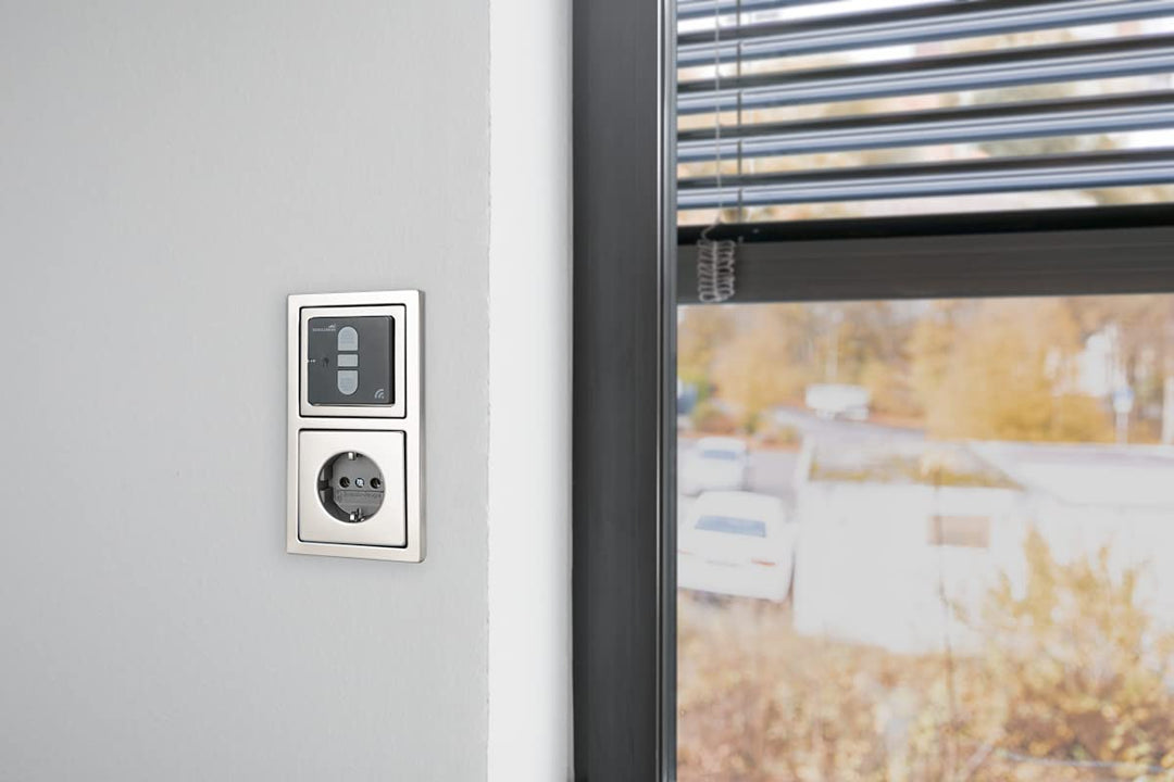 Schellenberg 21007 Smart Home Funk-Rolladenschalter & Funk-Raffstoreschalter, nachrüstbar für Smarte