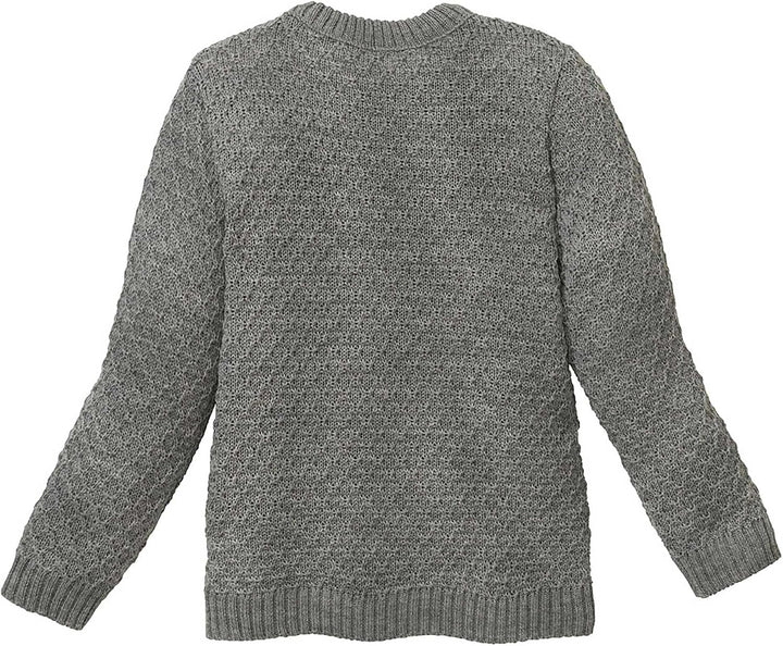 Disana Aran-Pullover Kinder - 100% Bio-Merino – atmungsaktiv &amp; kuschelig warm - Unisex Gr. 86-140 -