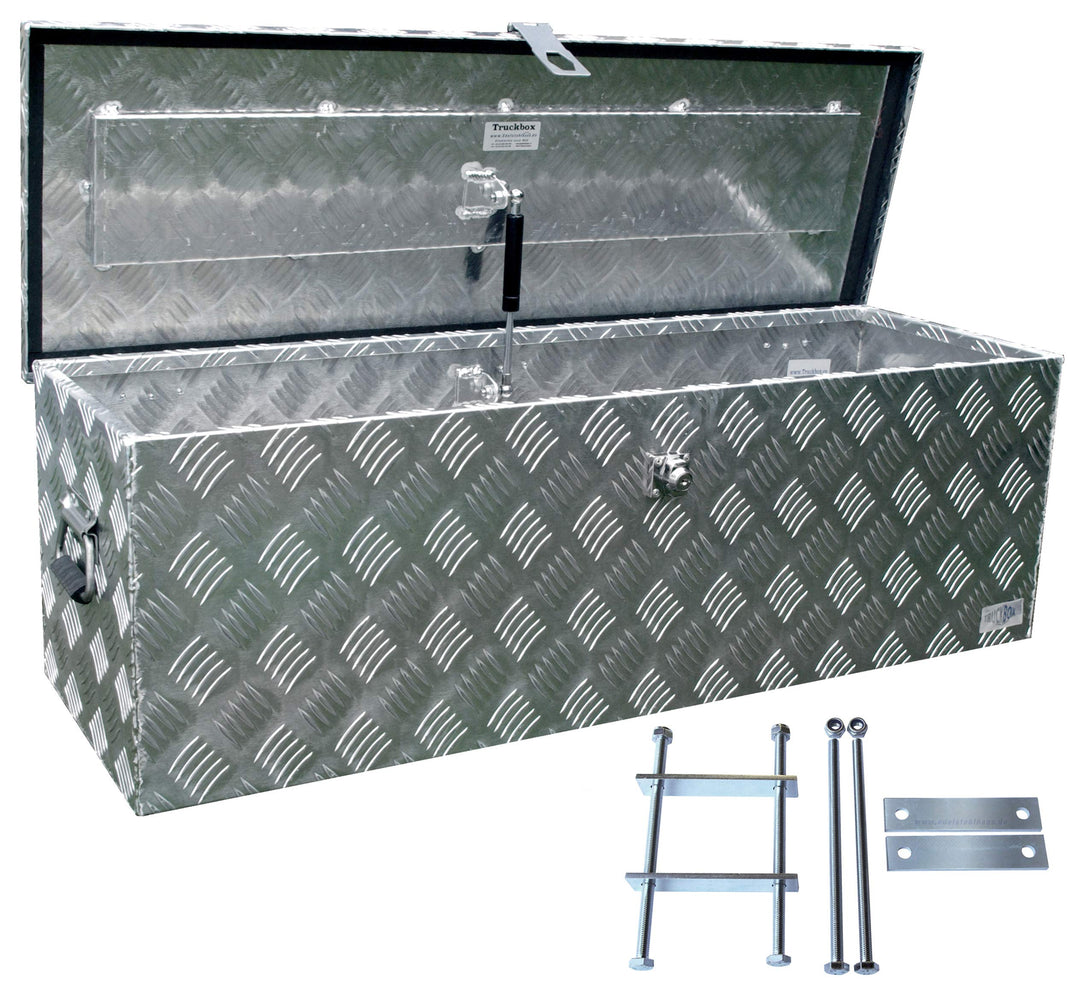 Truckbox D100 + MON 2012 Montagesatz, Werkzeugkasten, Deichselbox, Transportbox