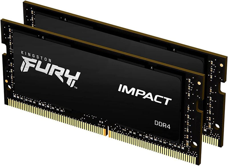 Kingston FURY Impact 32GB (2x16GB) 2666MHz DDR4 CL15 Laptop Speicher Kit mit 2 KF426S15IB1K2/32 32GB