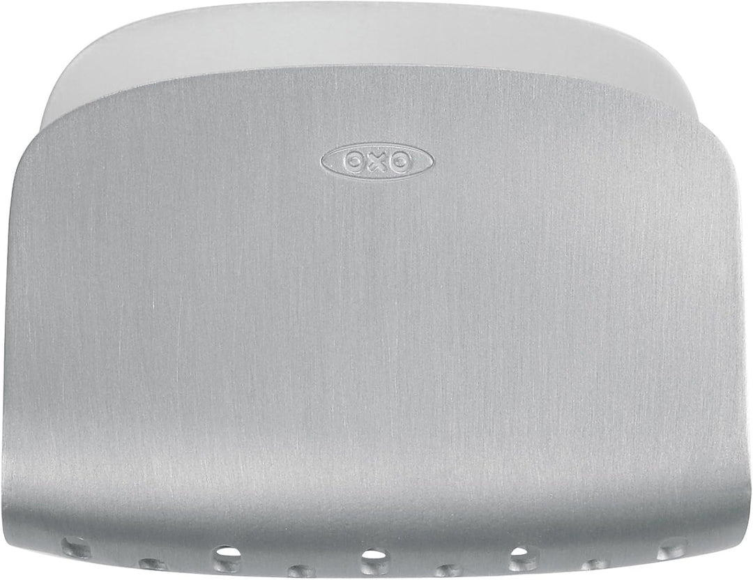 OXO Schwammhalter aus rostfreiem Aluminium mit Saugnapf.