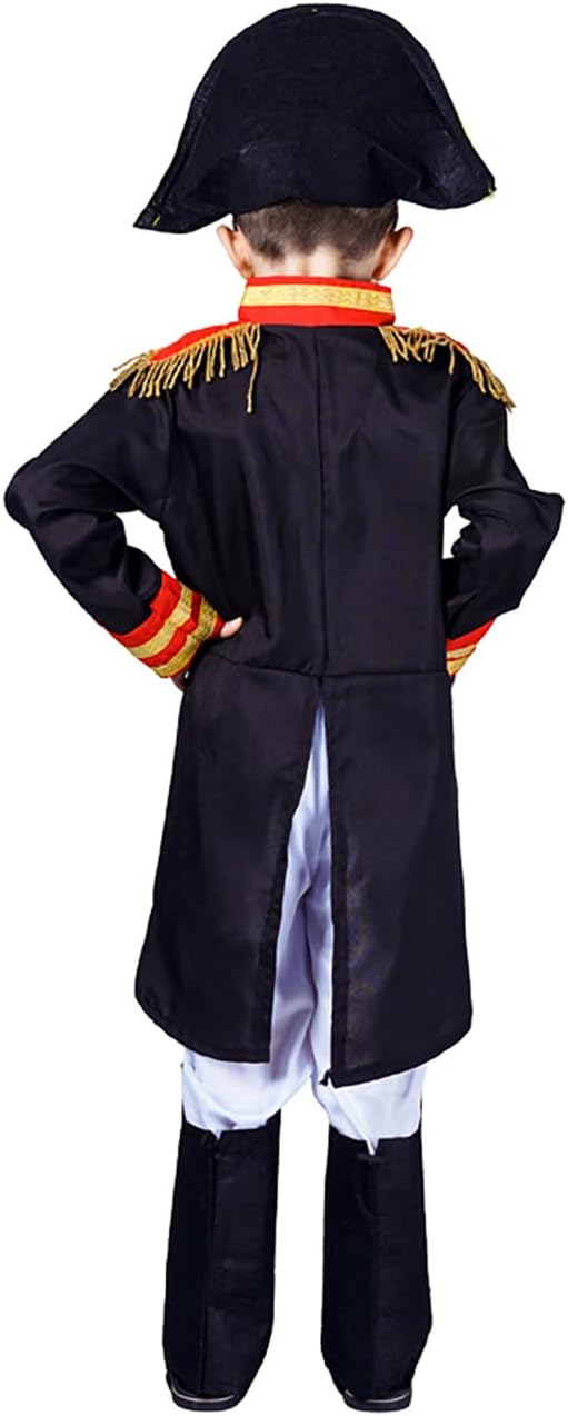 SEA HARE Kind Napoleon Kostüm Set (4-6 Jahre), 4-6 Jahre