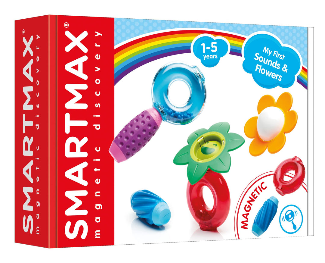 Smartmax My First Sounds and Flowers | Kinderspielzeug, 1 Jahr bis 5, magnetisches sensorisches Spie