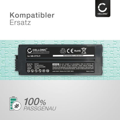 CELLONIC® Ersatz Akku NB-CP2LH,NB-CP2L kompatibel mit Canon Selphy CP1200 CP1000 CP1300, CP910 CP900