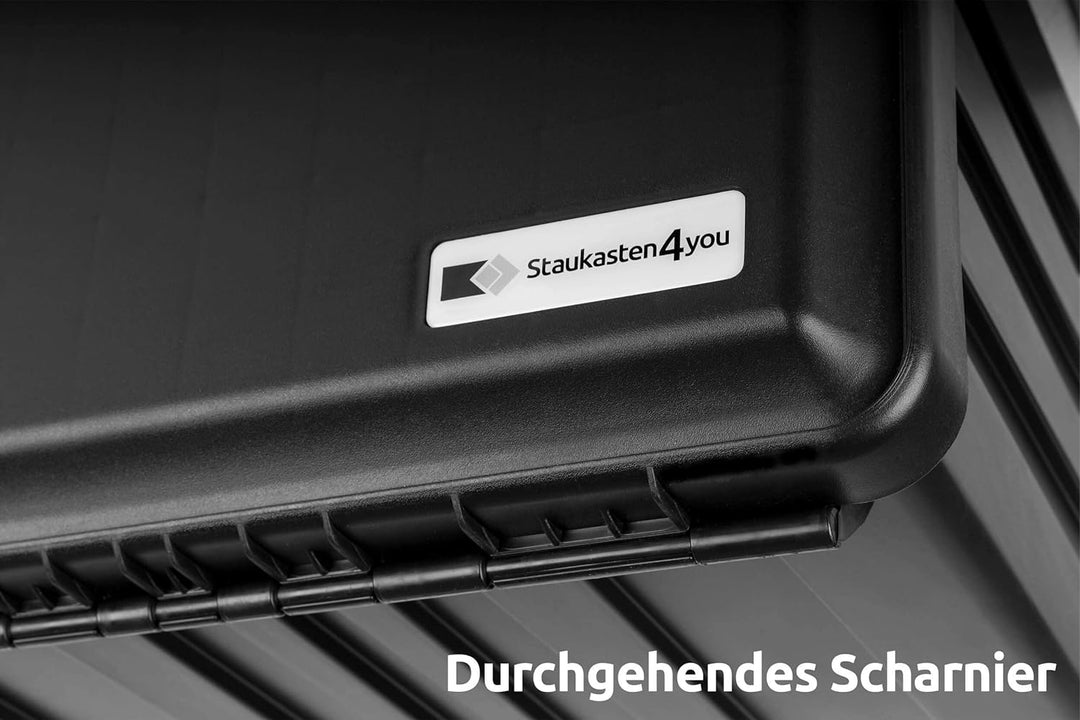 LKW Staukasten aus Kunststoff 500x350x300mm 30 ltr, Edelstahlhaus Werkzeugkasten, Unterbaubox für Nu