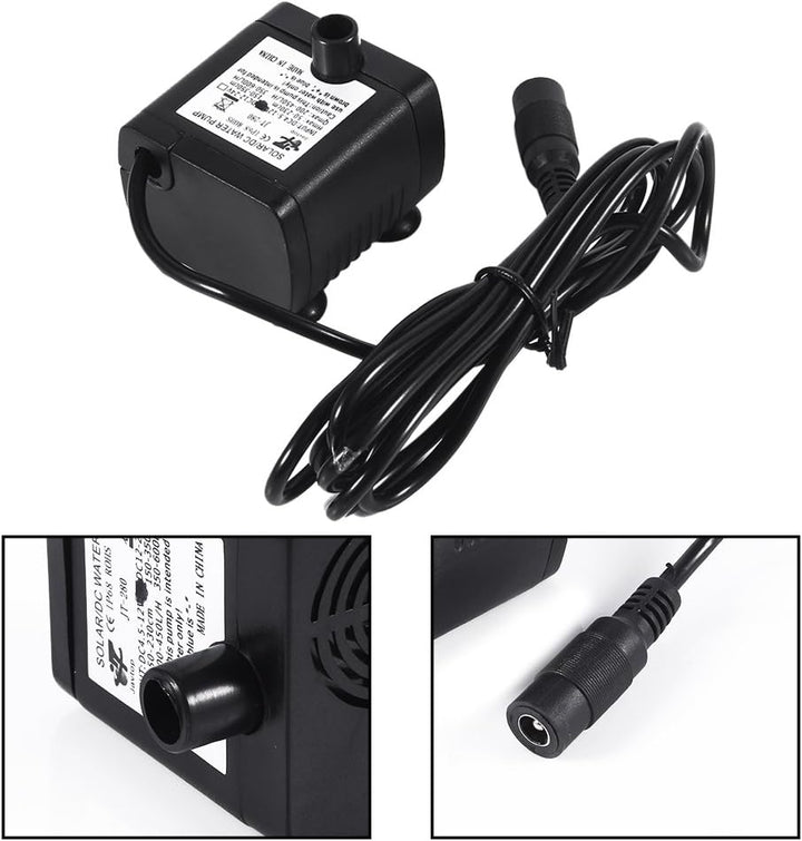DC12V Solar Mini Tauch Wasserpumpe für Aquarium Brunnen Teich