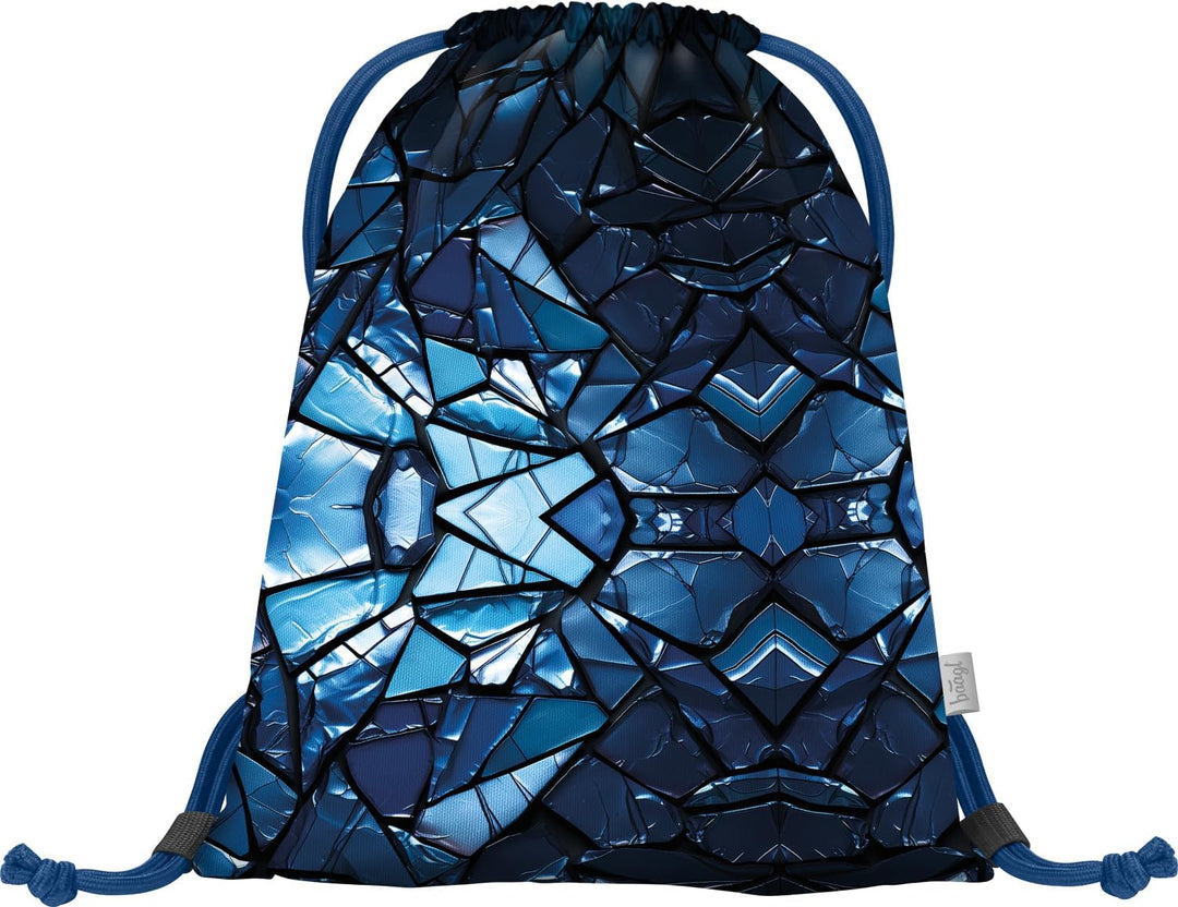 Baagl Schulranzen Jungen Mädchen Set 3 Teilig, Ergo Schultasche für 1. Klasse, Ergonomische Grundsch