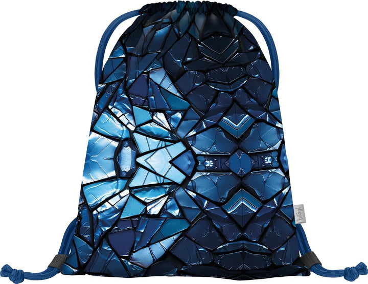 Baagl Schulranzen Jungen Mädchen Set 3 Teilig, Ergo Schultasche für 1. Klasse, Ergonomische Grundsch