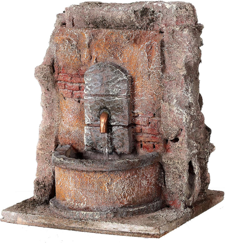 Holyart Brunnen für Krippe im Stein 18x16x16cm