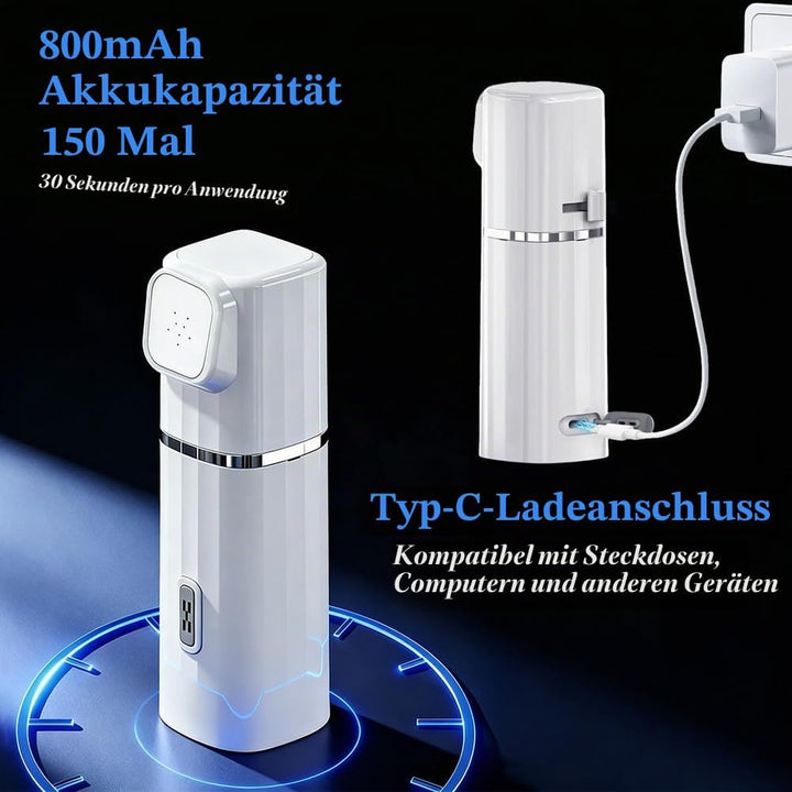 Elektrische Po Dusche,Portable Bidet Handbrause Mit 450Ml Peri Bottle,2 Druckmodi Tragbares Bidet Fü