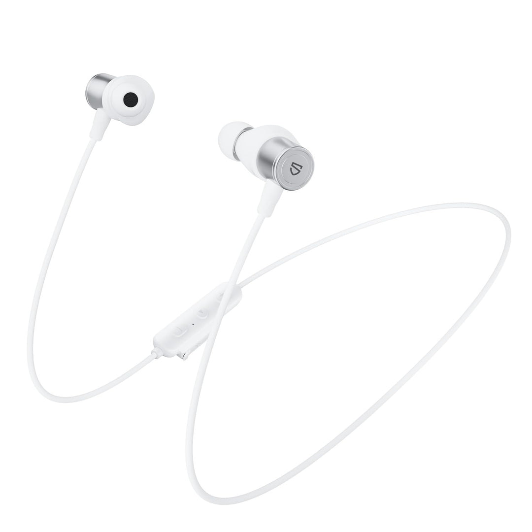 SoundPEATS Q40HD In-Ear Sport-Kopfhörer mit Nackenband, Grauweiss | LDAC Hi-Res, Dynamischer EQ Audi