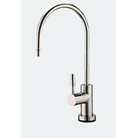 Euro-Luxury RO-Wasserhahn, für 6,4 mm-Schlauch, glänzend verchromte Oberfläche, für alle Filter und