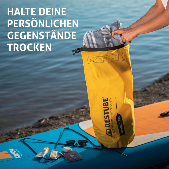 Restube Wasserdichter Drybag – Premium-Qualität für ultimativen Schutz | Vielseitig und geräumig | I