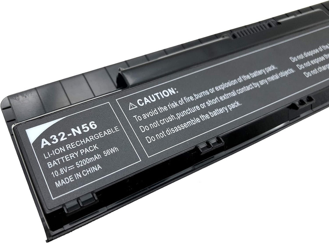 FengWings® A32-N56 10.8V 5200mAh Laptop Akku, Ersetzen für ASUS N46 N56 N76 R401B R501VB R701VB G56J