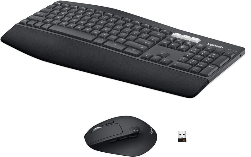 Logitech MK850 Performance Kabelloses Tastatur-Maus-Set, Bluetooth, 2.4 GHz Verbindung via USB-Empfä