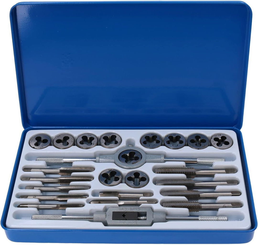Unc / Unf Imperial Spiel tarauds und Branchen SAE 1/8" - 1/2" 24pcs von Bergen AT610