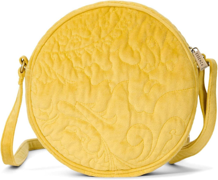 ESSENZA Schultertasche Reese Velvet Grösse One Size Gelb, Gelb