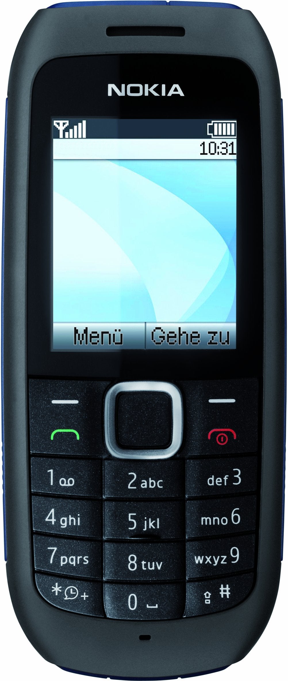 Nokia 1616 Handy (UKW-Radio, Farbdisplay, Flashlight) ohne Vertrag, ohne Branding, kein Simlock schw