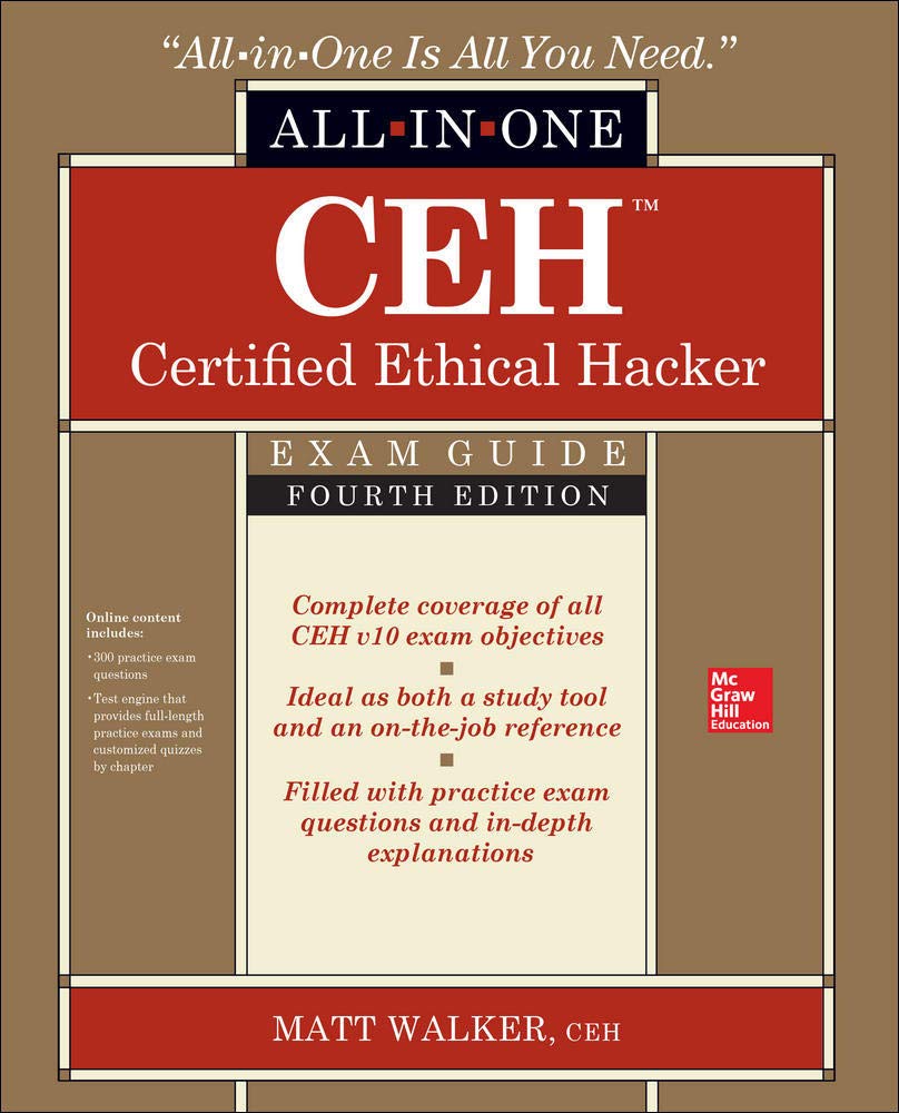 CEH Certified Ethical Hacker All-in-One Exam Guide, Fourth Edition, Taschenbuch