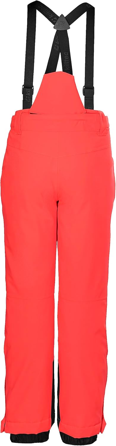 Killtec Mädchen Skihose/Funktionshose mit abzippbarem Latz, Schneefang und Kantenschutz Ksw 77 Grls