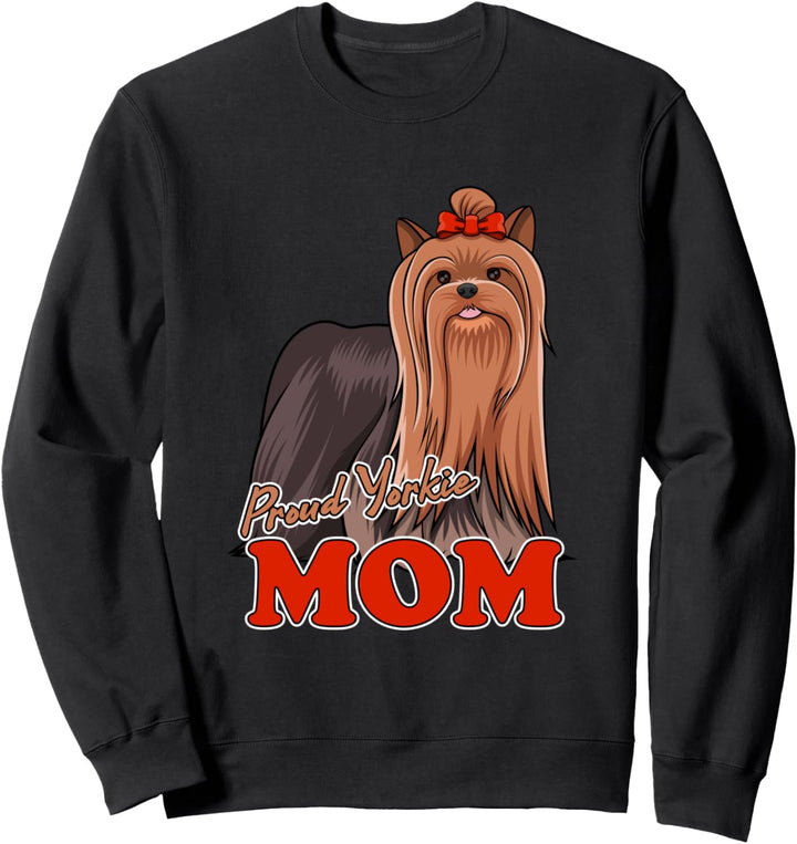 Niedliche Yorkie-Mama für Yorkshire-Hundehalter Sweatshirt