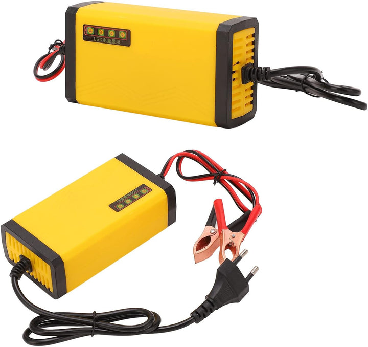 12V Smart Batterie Ladegerät LCD Display Multifunktionale Auto Batterie Erhaltungs 220V Professionel
