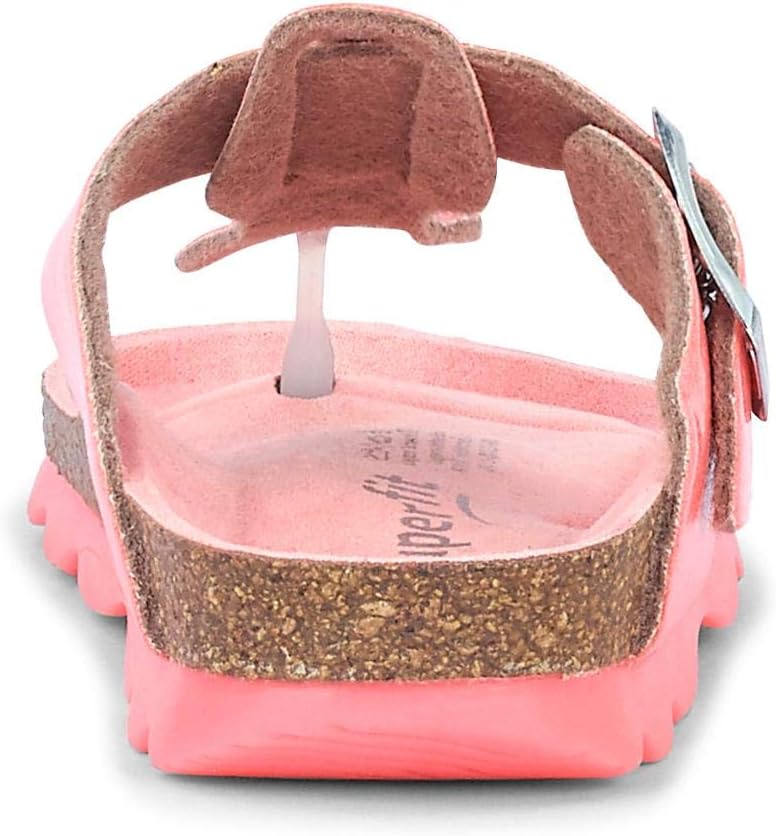 Superfit Mädchen FUSSBETTPANTOFFEL Pantoffeln 30 EU Melon 5000, 30 EU Melon 5000