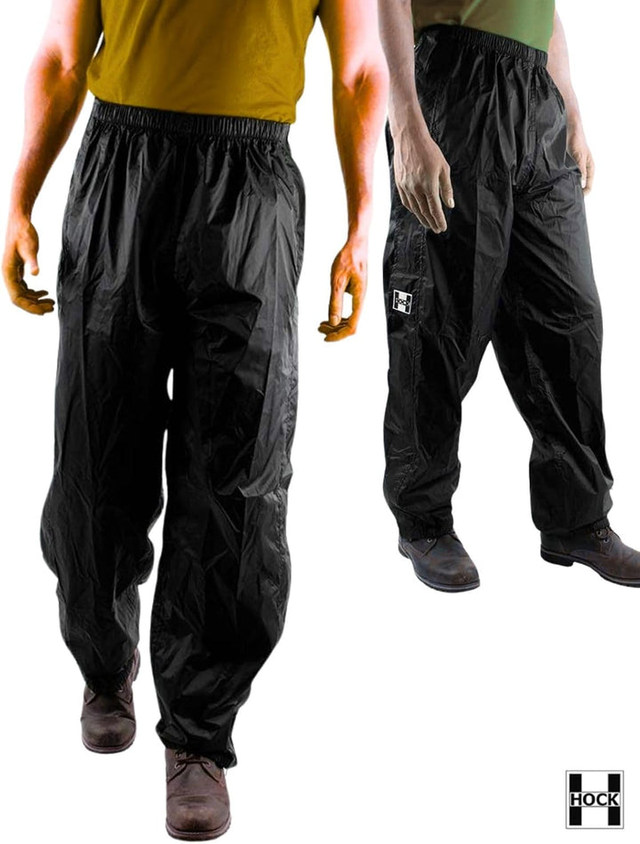 HOCK Regenhose Unisex für den bequemen Einstieg - Mit 2-Wege-Reissverschluss und Atmungsaktiv - Extr