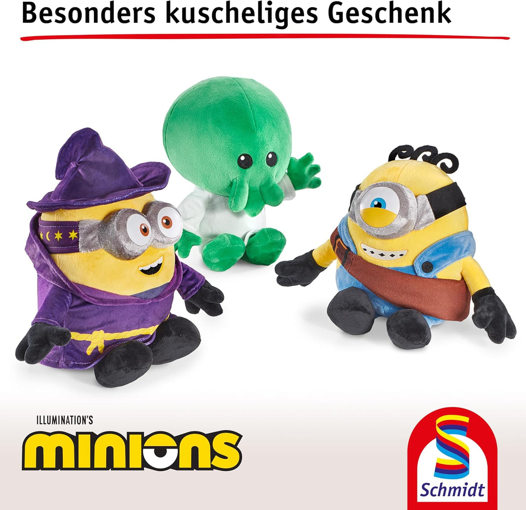 Schmidt Spiele 42876 Minions, James, 25 cm Plüschfigur, James