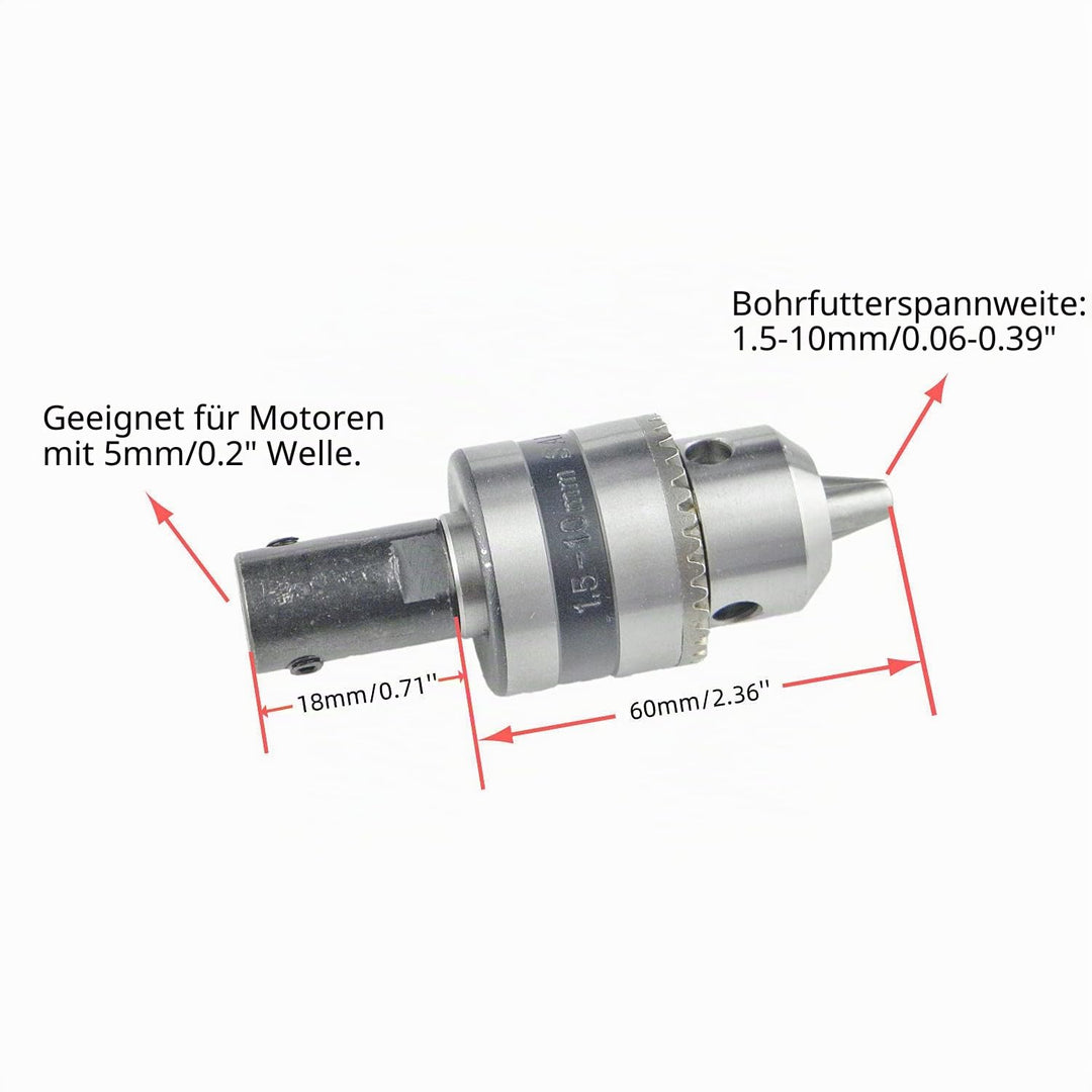 CHANCS Kreissägemaschine 775 DC Elektromotor DC 24V 12000RPM Dual Output Shaft DIY Sägebohrer mit PW