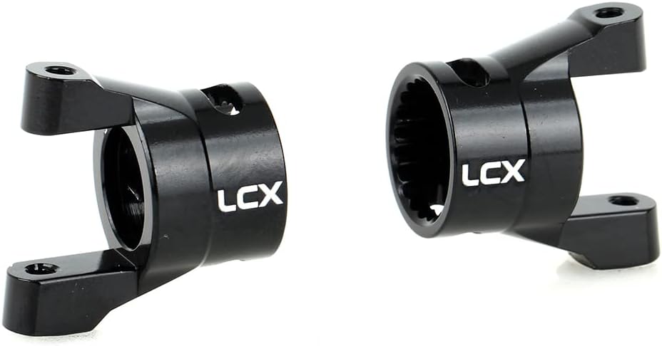 LCX Racing 1/10 RC Crawler Auto CNC gefrästes Aluminium AR60 OCP Achse Heavy Duty C Nabenträger Set