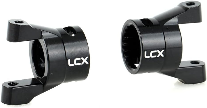 LCX Racing 1/10 RC Crawler Auto CNC gefrästes Aluminium AR60 OCP Achse Heavy Duty C Nabenträger Set