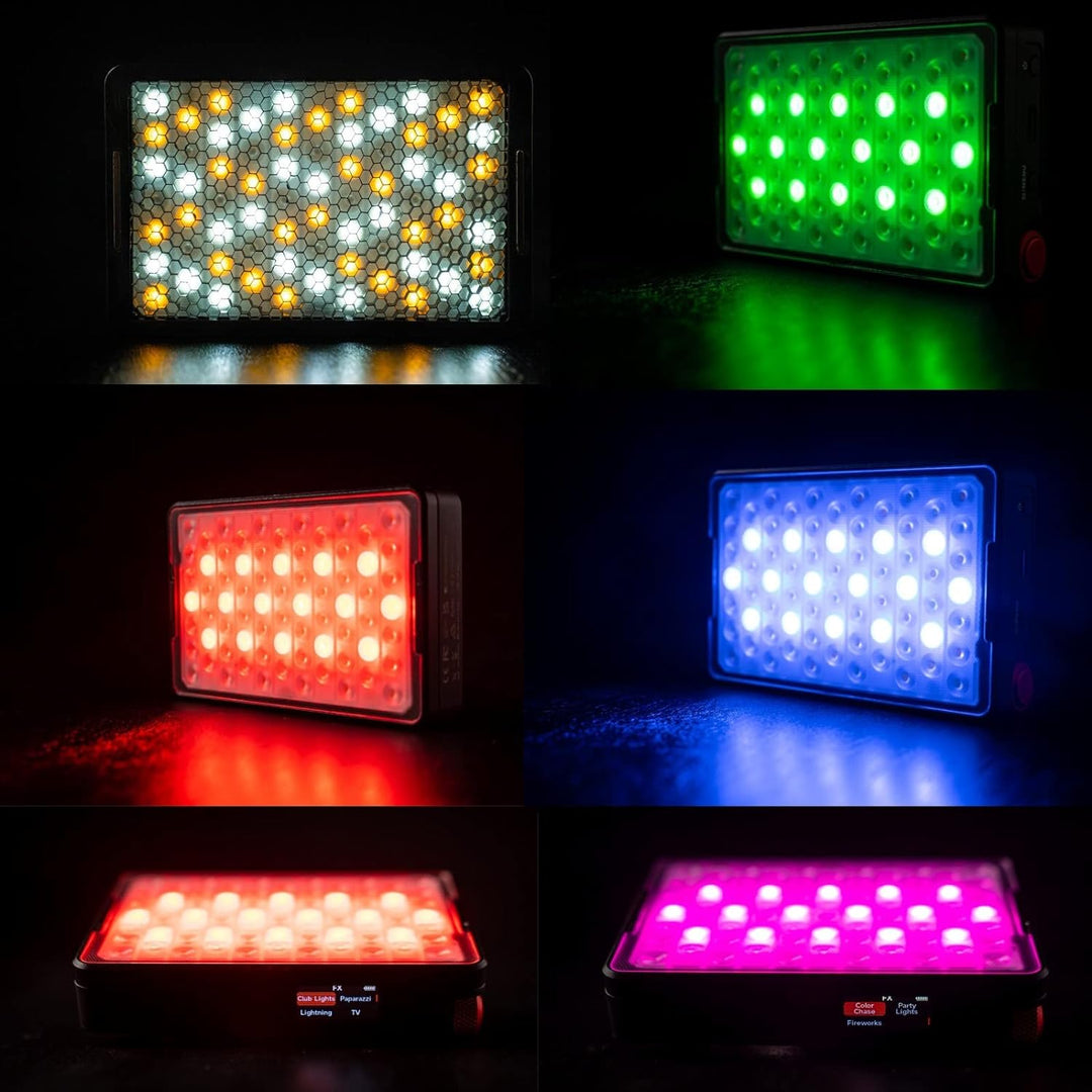 Aputure MC Pro RGBWW LED-Kamera-Videoleuchte, Temperatur 2000K-10000K, unterstützt magnetische Anzie