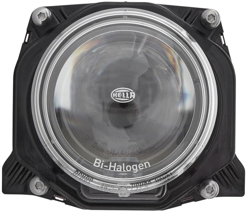 HELLA - Halogen/DE-Hauptscheinwerfer - 90mm Performance - 12V - rund - Referenzzahl: 12.5 - Einbau -