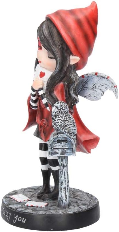 Nemesis Now Figur Missing You 24cm rot