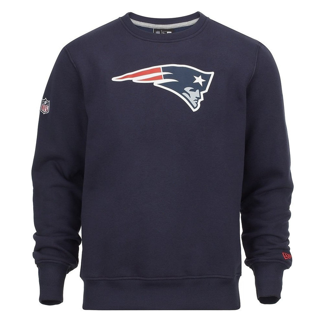 New Era - New England Patriots - Crewneck - Team Logo - Navy XS Blau, XS Blau