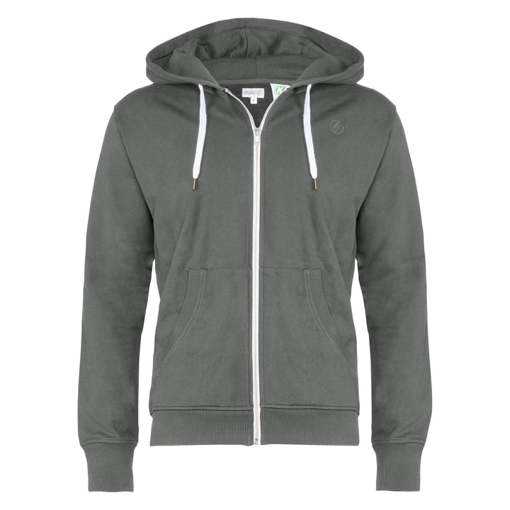 Herren Hoody | Reine Bio Baumwolle | GOTS Zertifiziert S Dunkelgrau, S Dunkelgrau