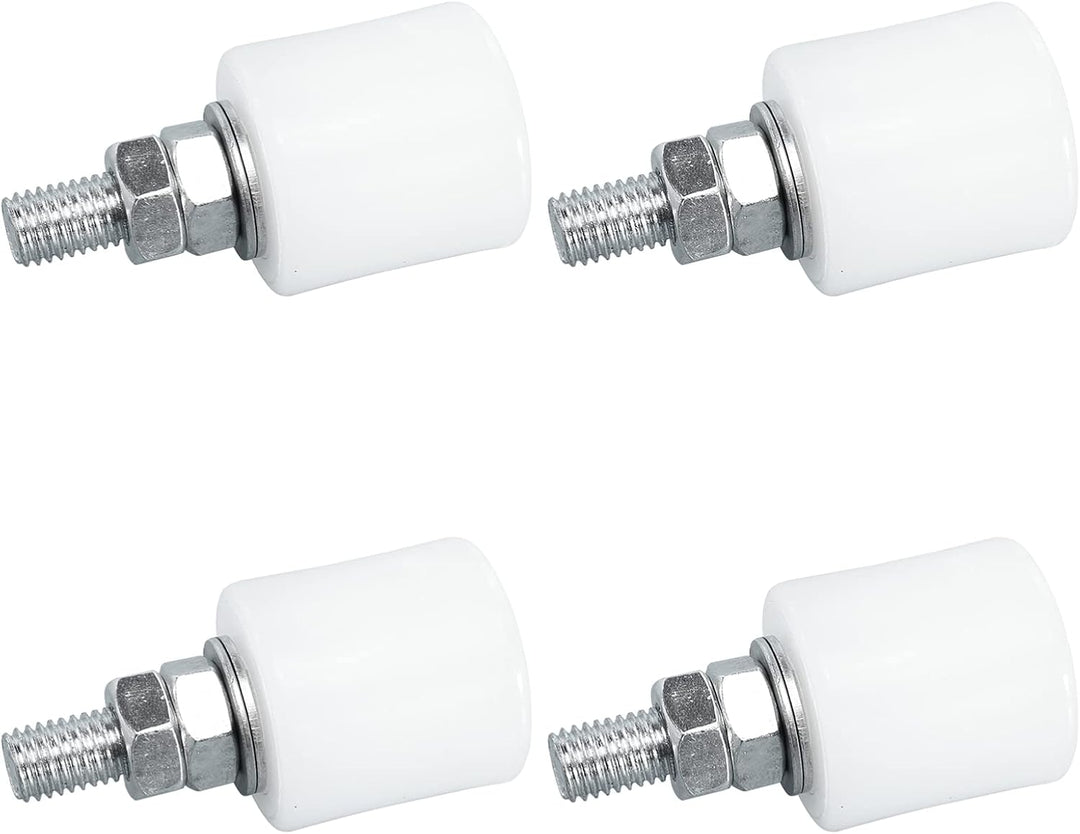 Housoutil Flaschenzug 4Pcs Tor Guide Roller Top Guide Roller Schiebe Roll Guider Versiegelt Ball Rol