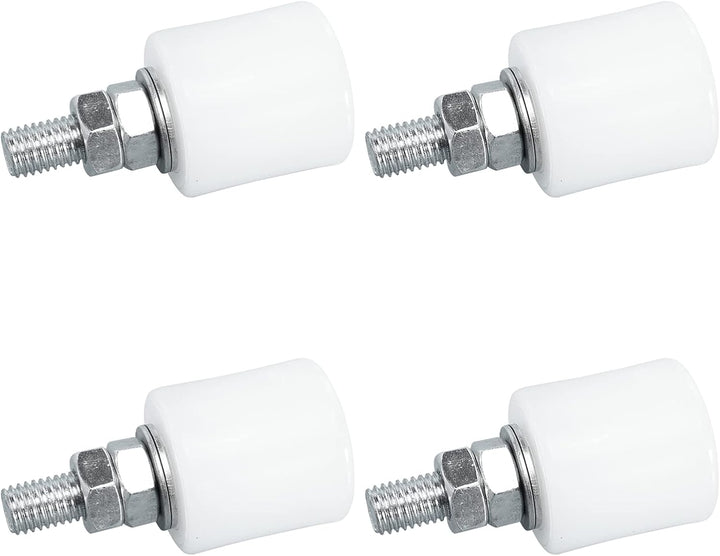 Housoutil Flaschenzug 4Pcs Tor Guide Roller Top Guide Roller Schiebe Roll Guider Versiegelt Ball Rol