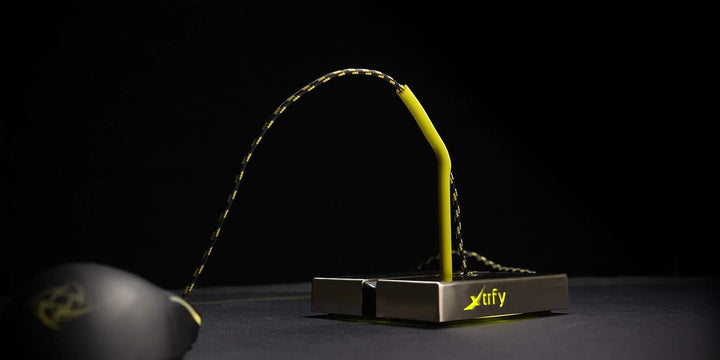 Xtrfy B1 Maus Bungee mit LED und USB-Hub - Silber Xtrfy Yellow, Xtrfy Yellow