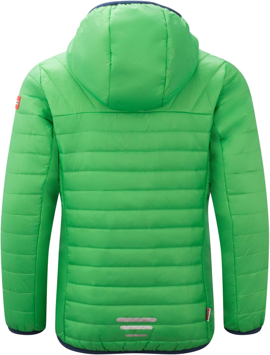 Trollkids Kinder Steppjacke Eikefjord, 104 Frischgr&#xFC;n/Mystik Blau/Dunkel Marine