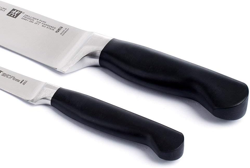 Zwilling 33620-004-0 Pure Messerset, 2-tlg., Rostfreier Spezialstahl, Zwilling Sonderschmelze, Kunst